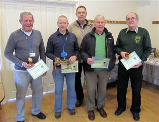 February meeting certificate winners